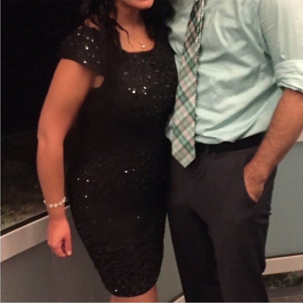 Adrianna papell sequin dress